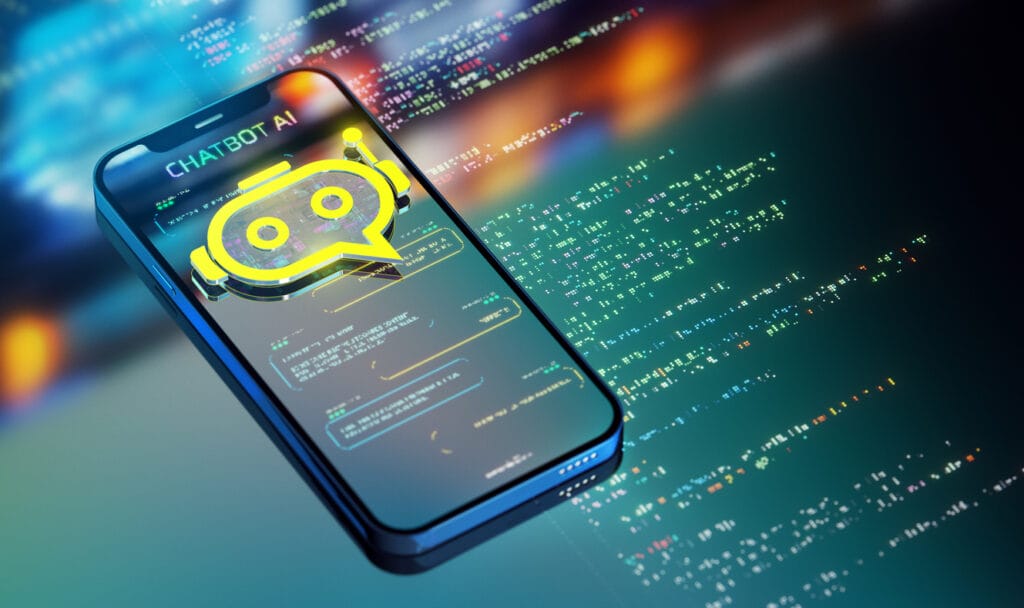 Chatbot powered by AI. Transforming Industries and